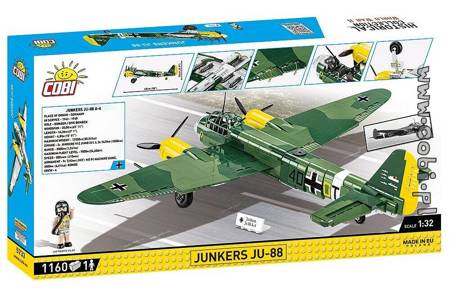 Cobi 5733 Hc Wwii Junkers Ju-88 1160 Kl. 057336