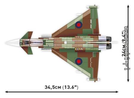 Cobi 5843 Armed Forces Eurofighter Typhoon FGR4 "GiNA" 577kl