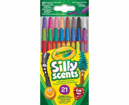 Crayola zapachowe wykręcane mini kredki świecowe 12szt