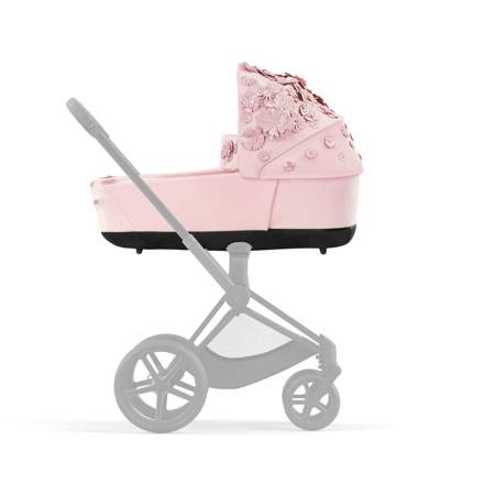 Cybex Priam 4.0 Lux Carry Cot Simply Flowers Pink NEW 2022