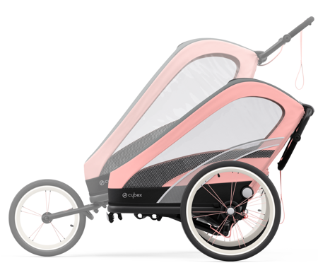 Cybex Zeno Wózek sportowy Black rama + Black Tapicerka siedziska