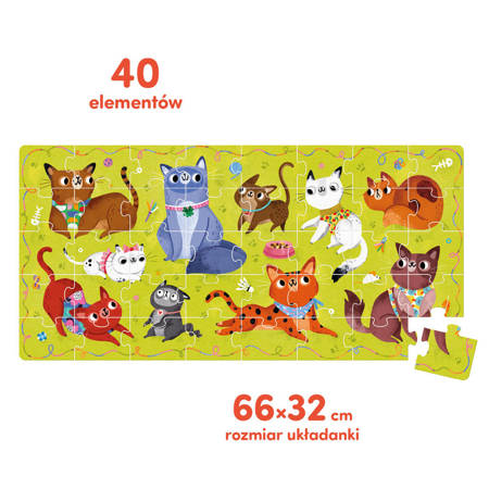 CzuCzu Puzzle Miau Kotki 3+ 492184