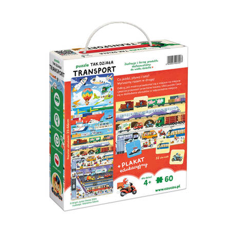 CzuCzu Puzzle Tak Działa Transport 492894