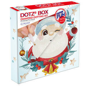 Diamond Dotz box Christmas Trio Santa 924844