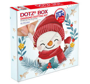 Diamond Dotz box Christmas Trio Snowman 924851