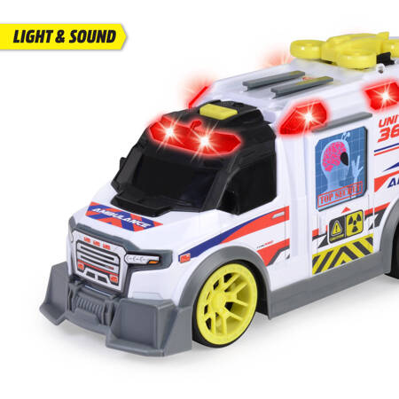 Dickie Ambulans ze światłem i dźwiękiem 36 cm 084690