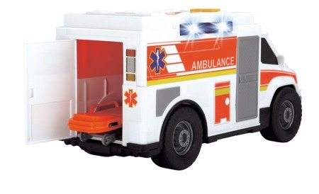 Dickie ambulans biały 30cm światło dźwięk 