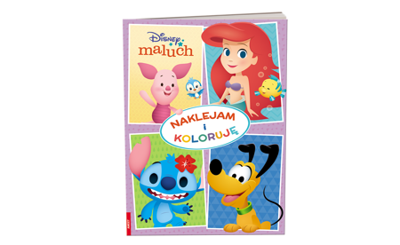 Disney Maluch Naklejam I Koloruję 341213