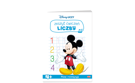 Disney Uczy Miki.  Zeszyt Ćwiczeń. Liczby 336639