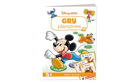 Disney Uczy Mix. Gry Planszowe 339876