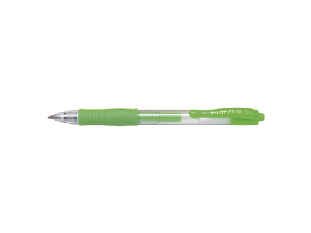 Długopis żelowy Pilot G-2 neon zielony
