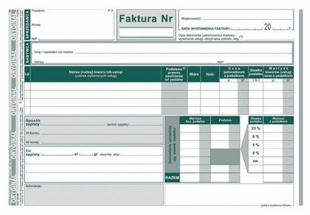 Druk faktura a5 brutto pozioma-upr. 123-3e