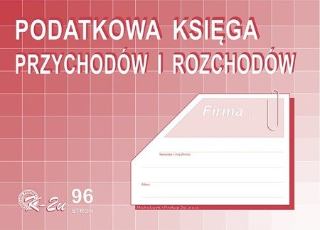 Druk podatkowa księga przych i rozch a4 96k k-2u