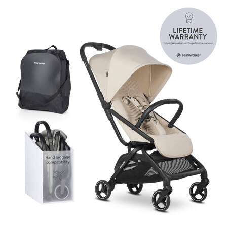 EASYWALKER Wózek spacerowy Rockey S Bright Taupe 117479