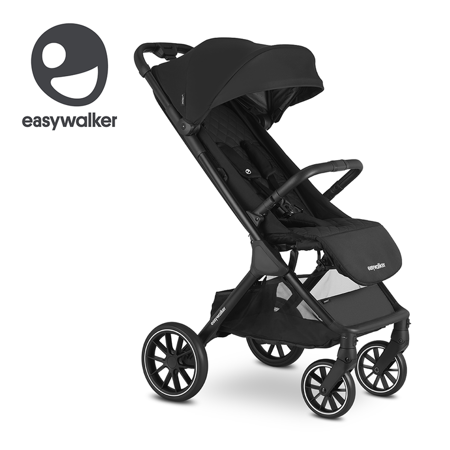 Easywalker Jackey XL Przestronny, samoskładający się wózek spacerowy z kołami XL Shadow Black 114133