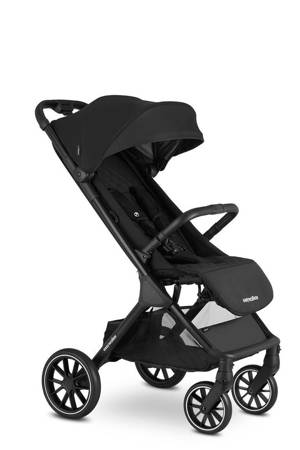 Easywalker Jackey XL Przestronny, samoskładający się wózek spacerowy z kołami XL Shadow Black 114133