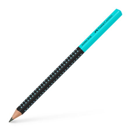 Faber-Castell Ołówek Jumbo Grip HB czarno-turkusowy 119124












