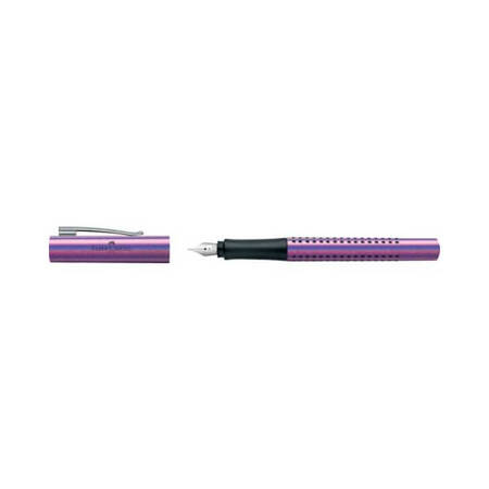 Faber-Castell Pióro wieczne Grip Glam edition F violet 408413











