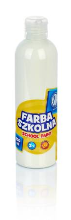 Farba astra 250ml biała szkolna 108148