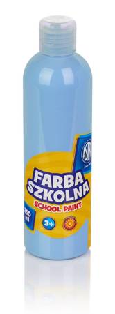 Farba astra 250ml błękitna szkolna 108278