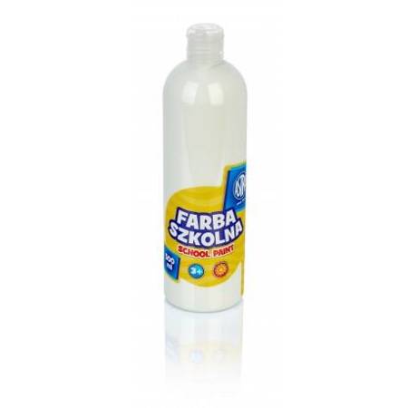 Farba astra 500ml biała szkolna 240432