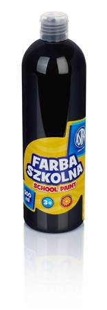 Farba astra 500ml czarna szkolna 240159