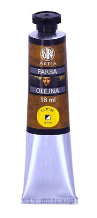 Farba astra olejna 18ml kadm cytrynowy 070299