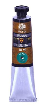 Farba astra olejna 18ml zieleń rembrandta 070121