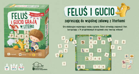Felus i Gucio graja w literki ZABAWKA