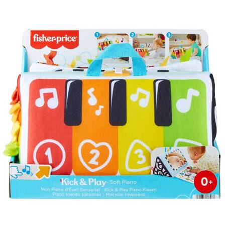 Fisher Price HND54 Miękkie pianinko światło i muzyka 138036