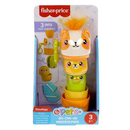 Fisher Price HXP17 Kubeczki z klipsem 235803