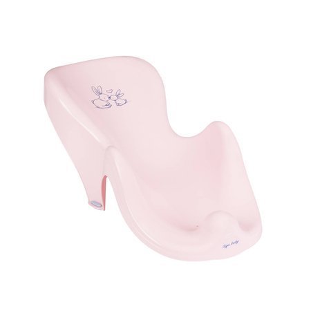 Fotelik do kąpieli antypoślizgowy króliczki j.różowy 008039