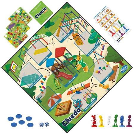 Gra Hasbro F6419 Cluedo Junior 110879