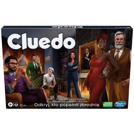 Gra Hasbro F6420 Cluedo Odkryj,kto popełnił zbrodnię 207403