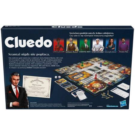 Gra Hasbro F6420 Cluedo Odkryj,kto popełnił zbrodnię 207403