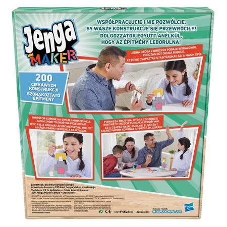 Gra Hasbro Jenga Maker F4528 948567