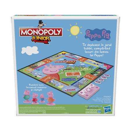 Gra Hasbro Monopoly Junior Świnka Peppa F1656 793396