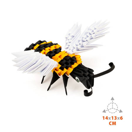 Gra Origami 3D 2w1 motyl pszczoła 025668