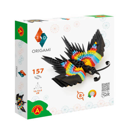 Gra Origami 3D Motyl 023459