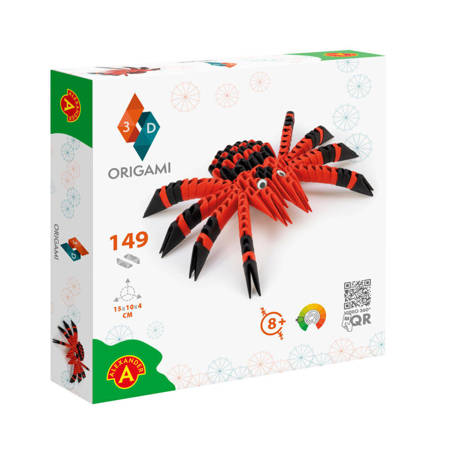 Gra Origami 3D Pająk 023480