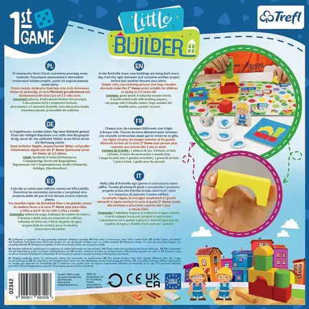 Gra Trefl Little Builder 023428