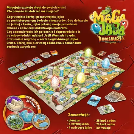 Gra Trefl Magajaja Dinosaurs 022810