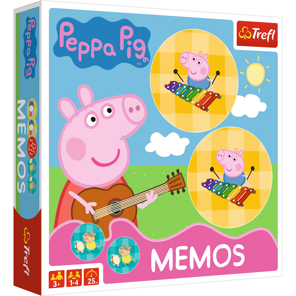 Gra Trefl Memos Peppa 018936