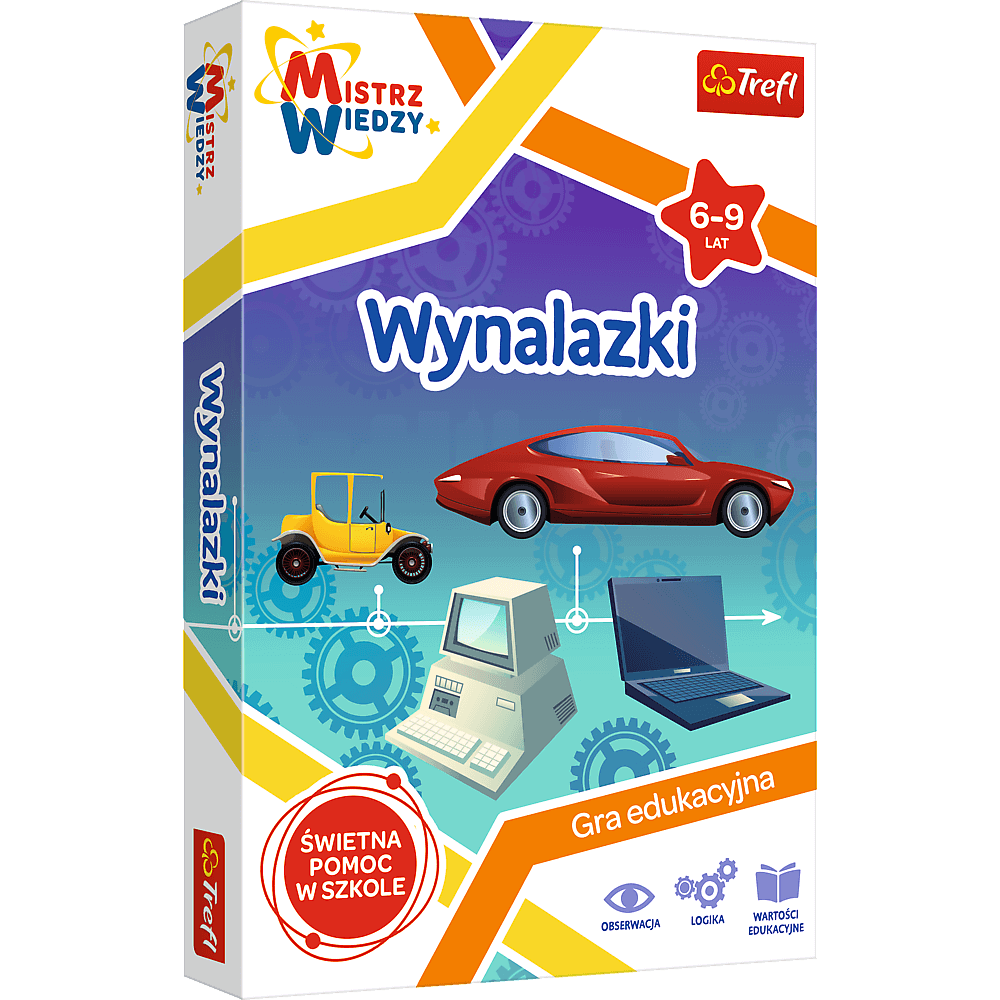 Gra Trefl Wynalazki/Mistrz Wiedzy 019582