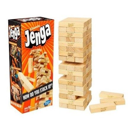 Gra hasbro jenga classic a2120 