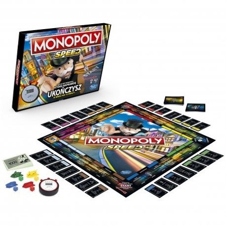 Gra hasbro monopoly speed e7033***2