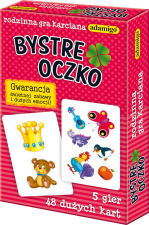 Gra karciana Bystre oczko Adamigo 006557