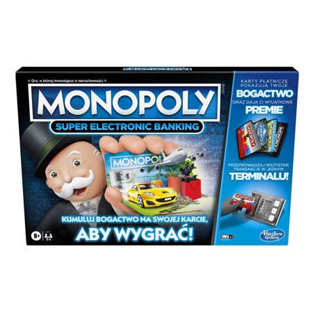 Gra monopoly super electronic banking e8978 718610