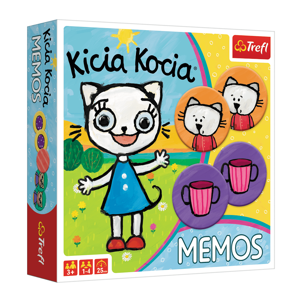 Gra trefl memos kicia kocia 018943