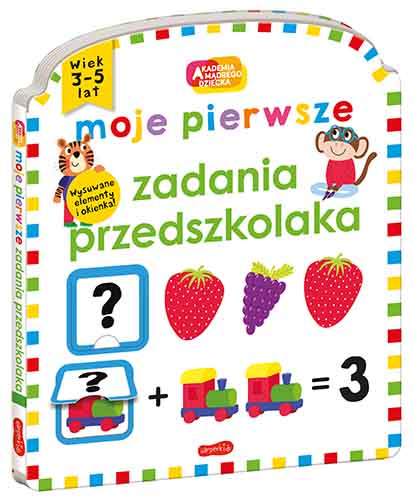 HarperKids Książeczka Moje pierwsze zadania przedszkolaka 672339